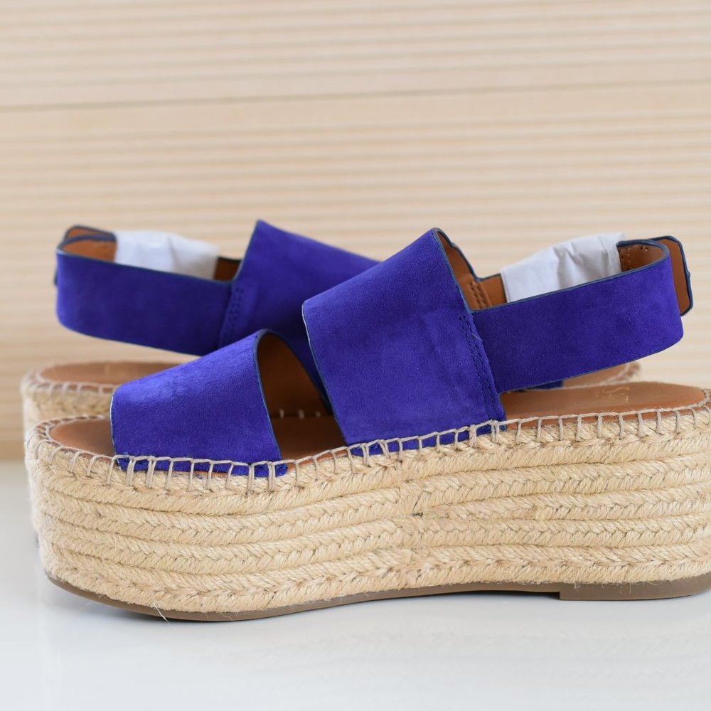 NWB Franco Sarto Mariana Wedge Epsadrille Shoe - Picture 5 of 8